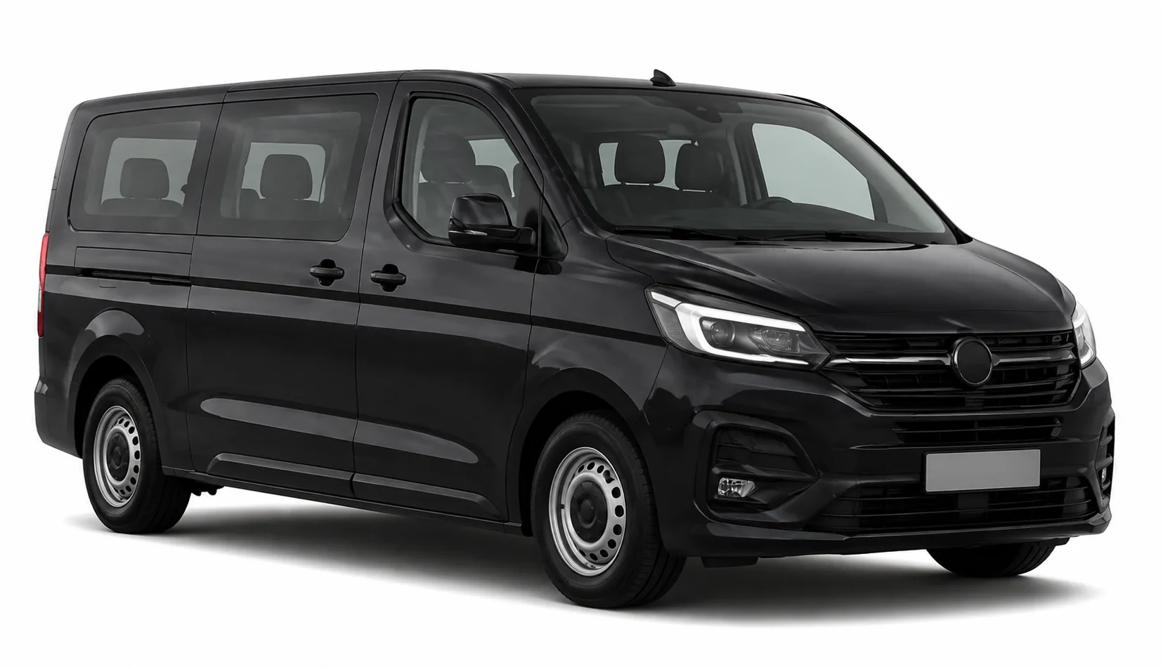 Passenger van vehicle category illustration
