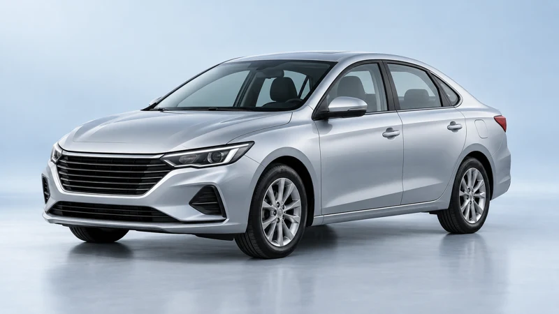 Private sedan vehicle category illustration